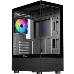 iTEK PC CASE GAMING SHOWBUI 33BMIDDLE TOWER ARGB NERO/GLASS ITGCASB33B