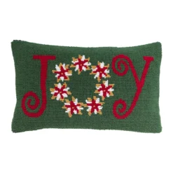 Joy - Cuscino in cotone con imbottitura in poliestere 30 x 50 cm - Coccola