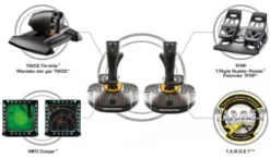 Joystick simulatore volo Thrustmaster 2960815 T 16000M Fcs Space Sim D