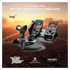 Joystick simulatore volo Thrustmaster 4460211 T FLIGHT Full Kit Black