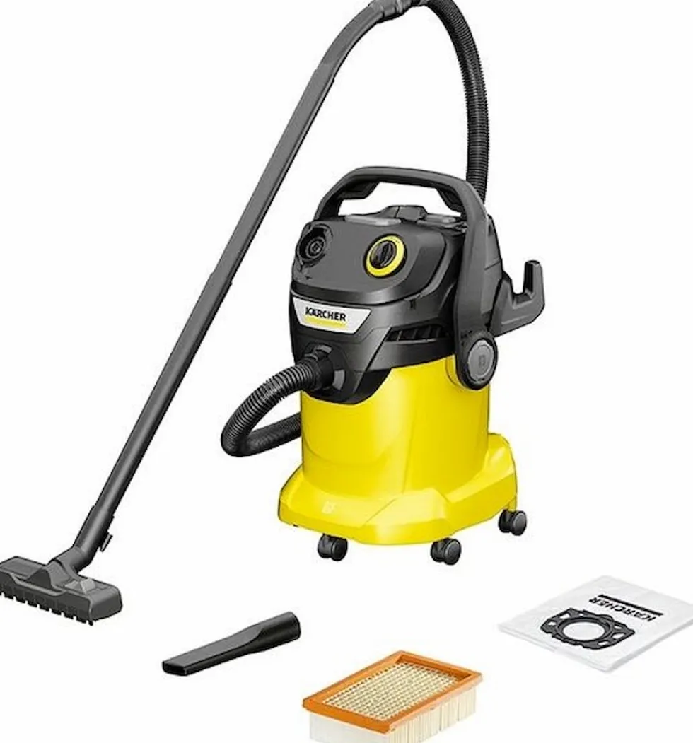 Karcher Bidone Solidi/Liquidi 1100W 25Ltcavo 5Mt Tubo 2,2Mt