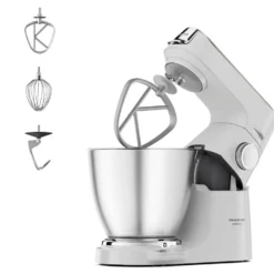 Kenwood Impastatrice 1200W Ciotola 7Lt Acciaio 5 Accessori Bianco