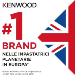 Kenwood Impastatrice 1200W 5L Lcd C/Bilancia