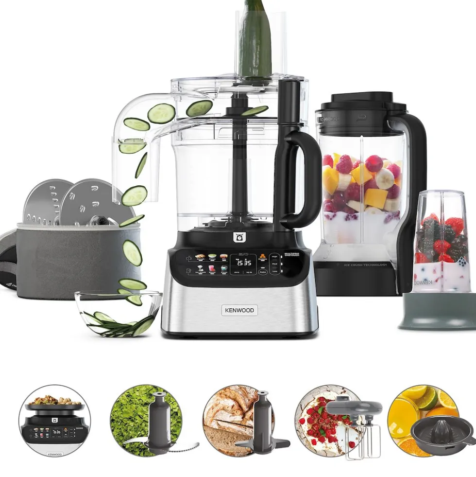 Kenwood Robot Cuc 1000W 3L Con Bilancia Integrata E Acc.
