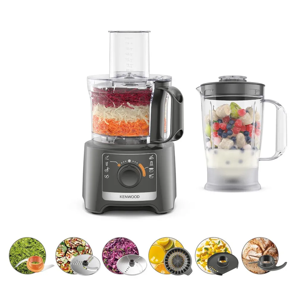 Kenwood Robot Da Cucina 800W 2.1Lt Con Frullatore E Spremiagrumi