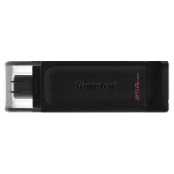 KINGSTON PENDRIVE 256GB OTG DT70/256GB USB TYPE C 3.2 NERO