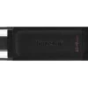 KINGSTON PENDRIVE 64GB OTG DT70/64GB USB TYPE-C 3.2 NERO