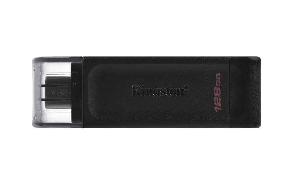 KINGSTON PENDRIVE 128GB OTG DT70/128GB USB TYPE C 3.2 NERO