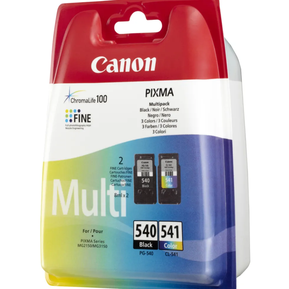 Kit cartucce Canon PG-540/CL-541 Nero e Colore Inkjet