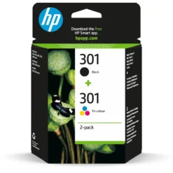 Kit cartucce HP 301 N9J72AEBL nero e colore