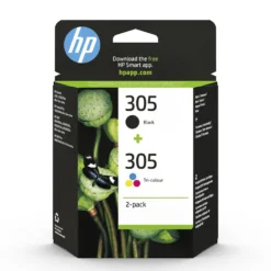 Kit cartucce originali HP 305 nero e tricromia per stampanti inkjet