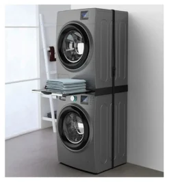 Kit colonna asciugabiancheria Meliconi 656128 BASE SPACE Torre Dark Bl