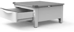 Kit colonna asciugabiancheria Meliconi 656144 BASE SPACE Extra White e