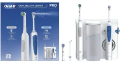 Kit idropulsore e spazzolino Oral B SERIES 1 Oral Health Center Pro Wh