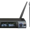 Kit microfoni Karma Set 8302 doppio palmare UHF Black e Grey