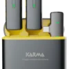 Kit microfoni Karma 32171 VLOGGER Plus Black e Yellow