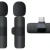Kit microfoni Karma 34599 VLOG 2TC Black