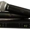 Kit microfoni Shure BLX SERIES Blx288E Pg58 M17 Black