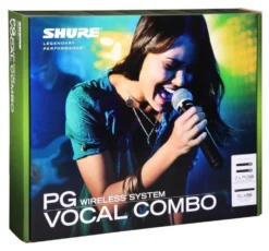 Kit microfoni Shure BLX SERIES Blx288E Pg58 M17 Black