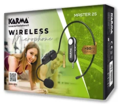 Kit microfono Karma MASTER 25 Black