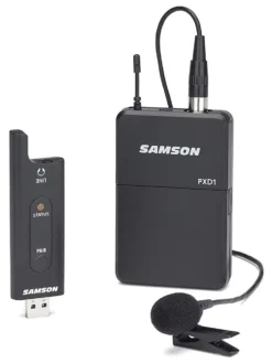 Kit microfono Samson SWXPD2BLM8 XPD2 SERIES Lavalier Black
