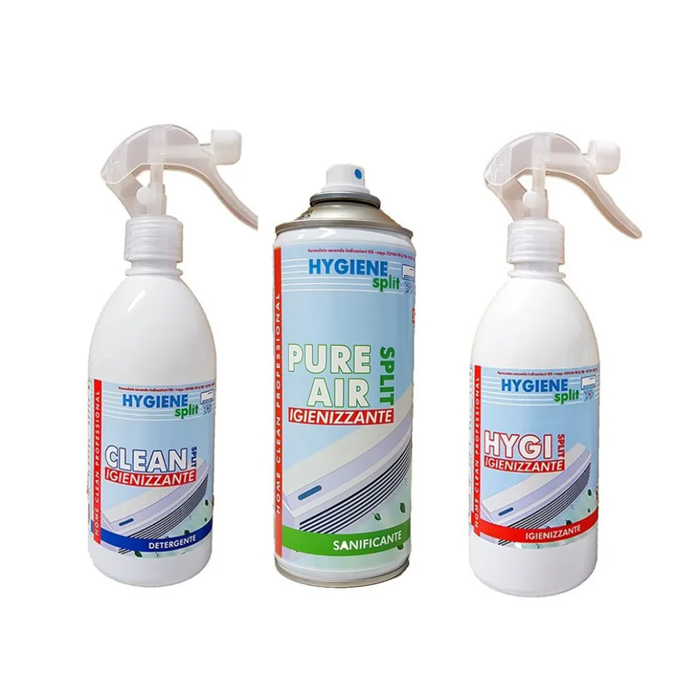 Kit prodotti pulizia climatizzatore Hygiene Split