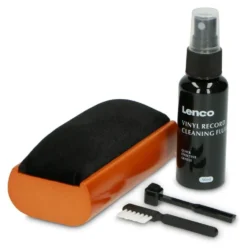 Kit pulizia vinile Lenco TTA 5IN1 Record Cleaning Kit Orange e Black