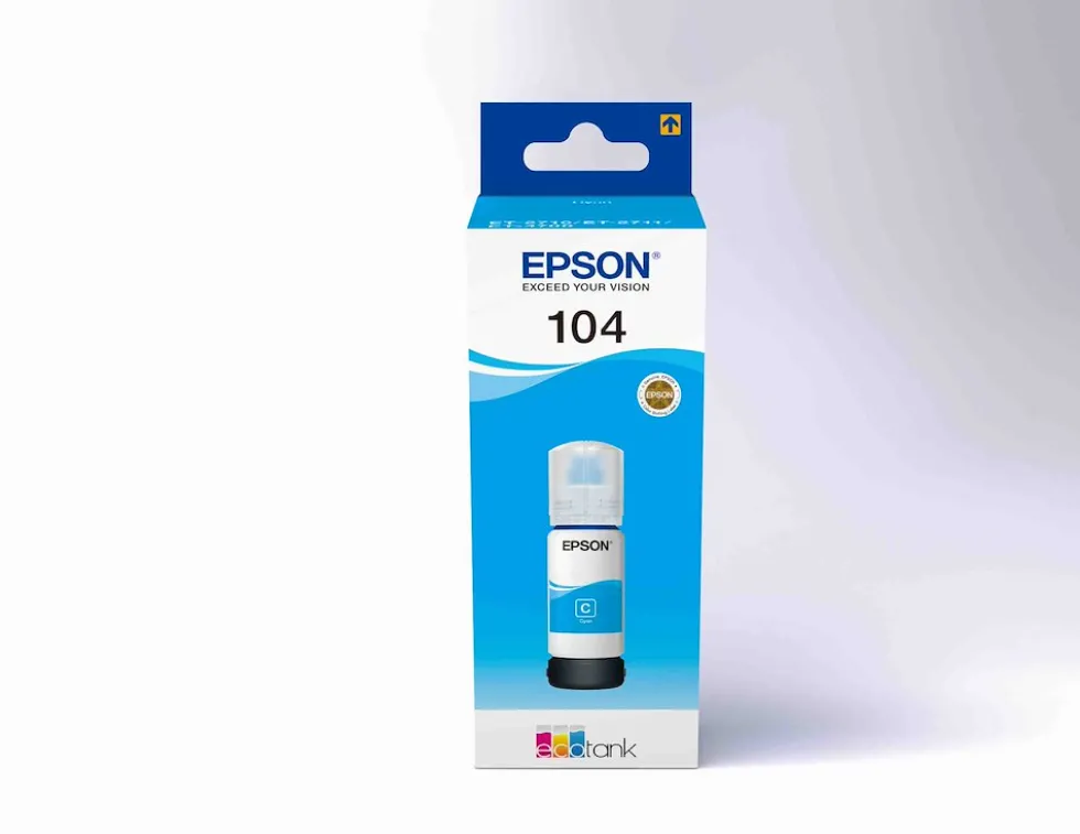 Kit refill inchiostro ciano Epson T00P240 per EcoTank ET-2710