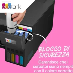 Kit refill inchiostro magenta EPSON T00P340 per stampanti EcoTank