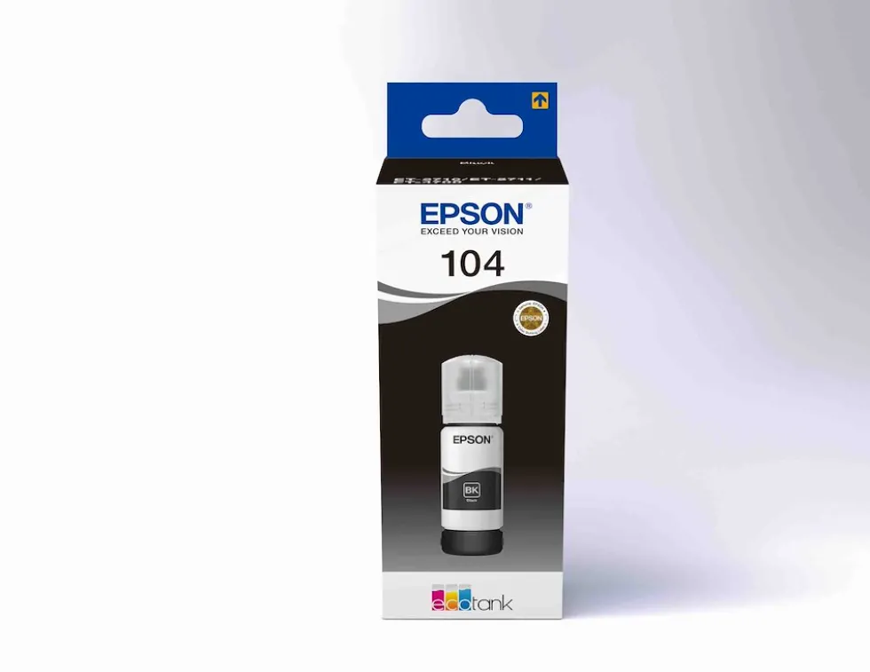 Kit refill inchiostro nero Epson EcoTank ET-2710 T00P140