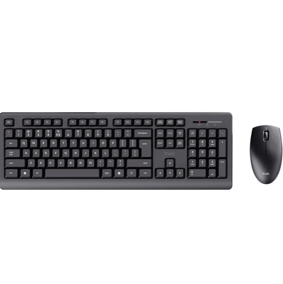 Kit tastiera e mouse wireless Trust Primo