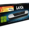 Laica Sottovuoto 9L/Min. Compatta Base Con Magneti 2Rotoli Inclusi