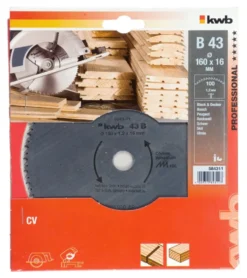 Lama a disco Kwb 584311 taglio traverso vena