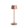 Lampada da tavolo a LED in alluminio, ricarica USB, h 35 cm - Evviva