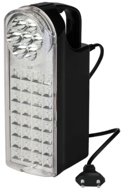 Lampada portatile Poly Pool PP3300 Emergenza Nero