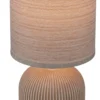 Lampada tavolo Briloner BT10038 CERAMIC FABRIC Marrone