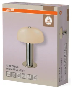 Lampada tavolo Osram DECOR ARC TABLE Chrome
