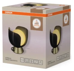 Lampada tavolo Osram DECOR COROLLE TABLE CHALICE Black