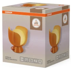 Lampada tavolo Osram DECOR COROLLE TABLE CHALICE Orange