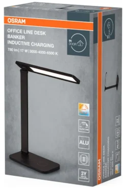 Lampada tavolo Osram OFFICE LINE DESK BANKER Black