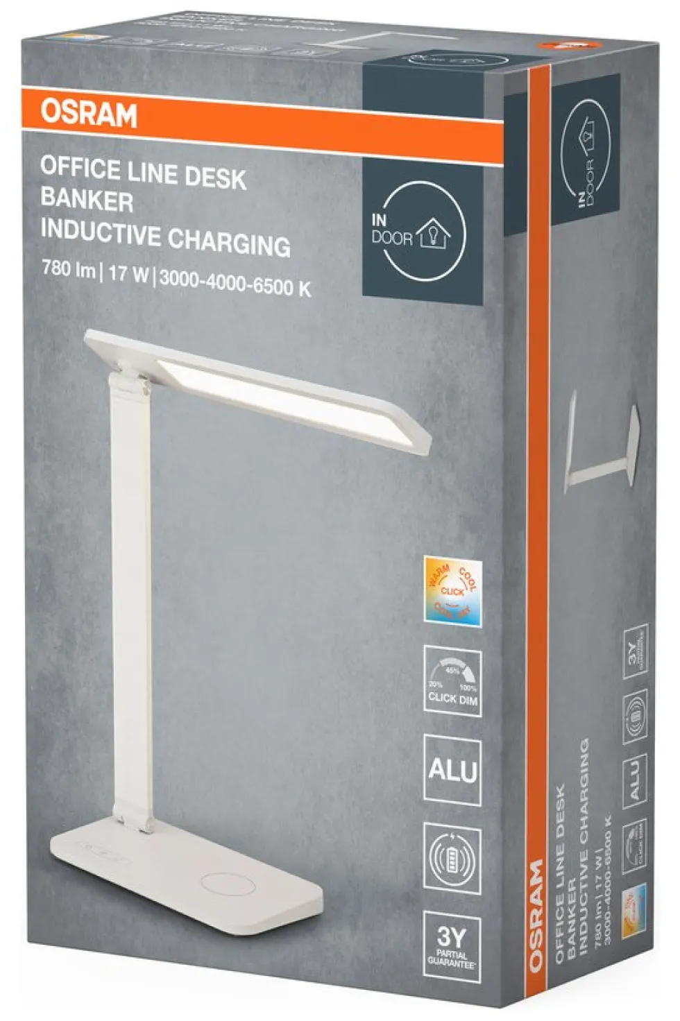Lampada tavolo Osram OFFICE LINE DESK BANKER White