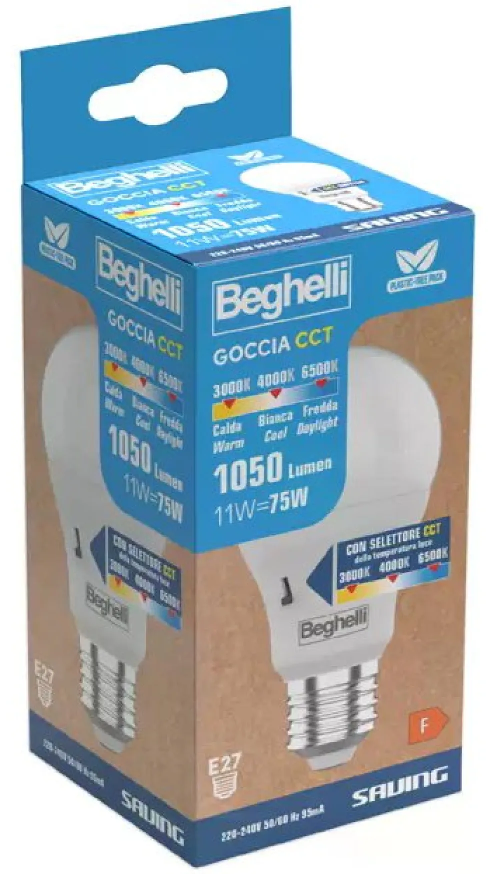 Lampadina led Beghelli 58132 SAVING