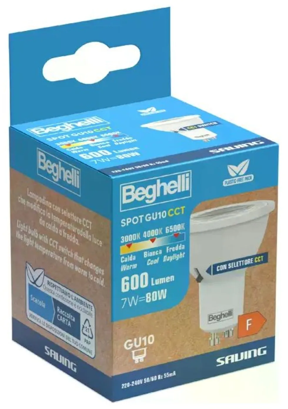 Lampadina led Beghelli 58130 SAVING