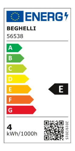 Lampadina led Beghelli 56538 TUTTOVETRO LED
