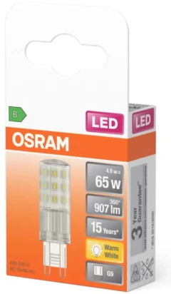 Lampadina led Osram LED PIN G9 ENERGY EFFICIENCY B