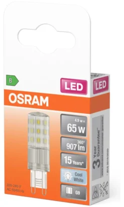Lampadina led Osram LED PIN G9 ENERGY EFFICIENCY B