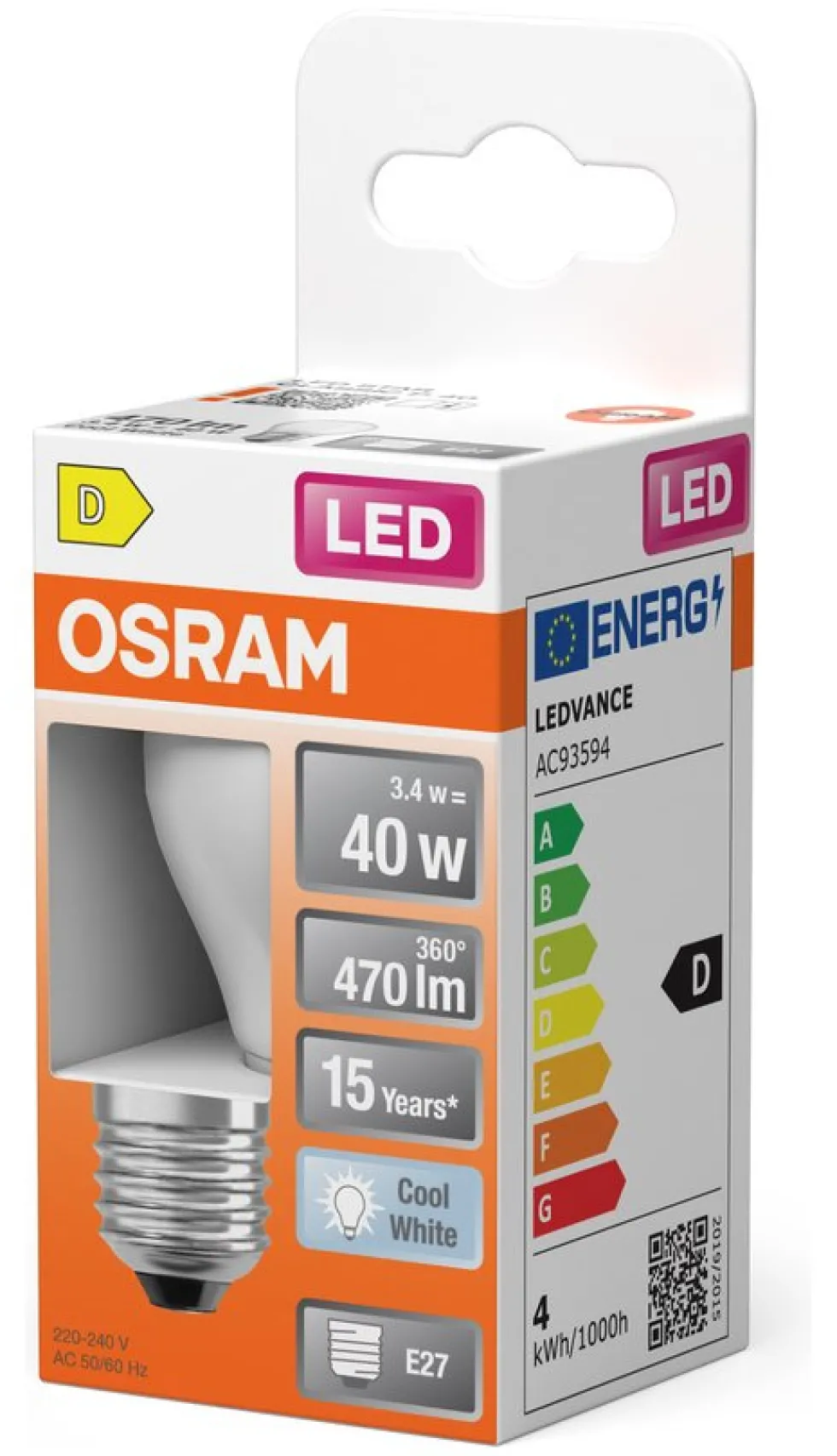 Lampadina led Osram LED RETROFIT CLASSIC P