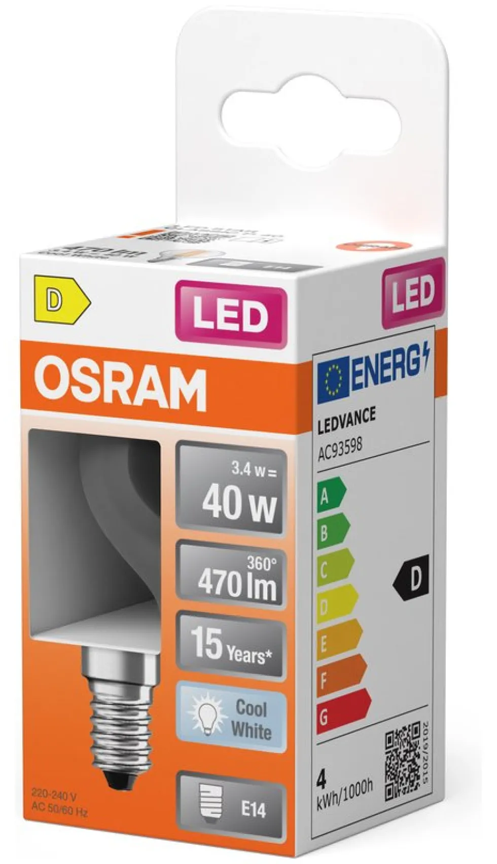 Lampadina led Osram LED RETROFIT CLASSIC P