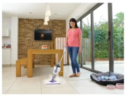 Lava pavimenti a vapore Black & Decker BHSM1615DSM STEAM MOP 2In1 Bian