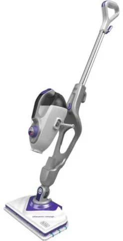 Lava pavimenti a vapore Black & Decker BHSM1615DSM STEAM MOP 2In1 Bian